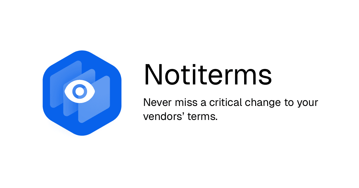 Coming Soon — Notiterms